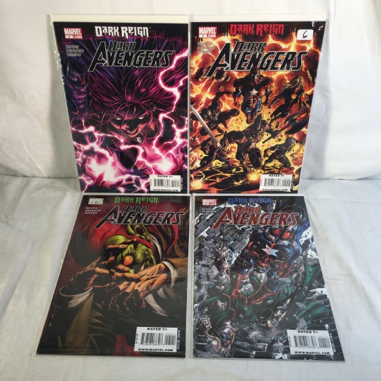Lot of 4 Pcs collector Modern Marvel Comics Dark Reign Avengers Comic Books No.2.3.4.5.