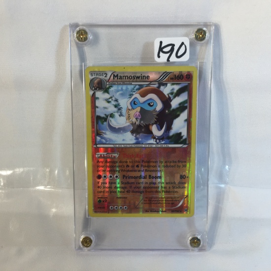 Collector Modern 2015 Pokemon Trading Game Card - Stage2 Mamoswine HP160 Pokemon Card 82/162