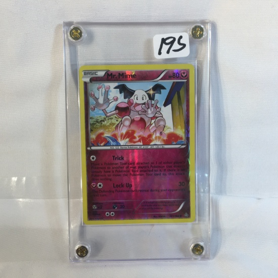 Collector Modern 2015 Pokemon Trading Game Card - Basic Mr. Mime HP80 Pokemon Card 101/160