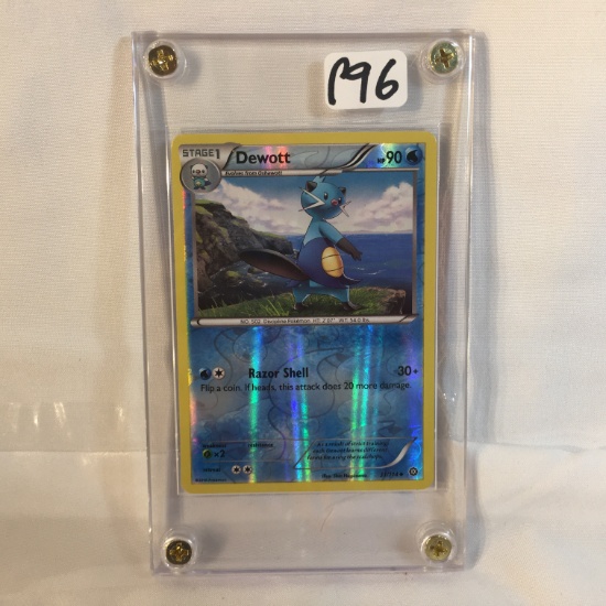 Collector Modern 2016 Pokemon Trading Game Card - Stage1 Dewott HP90 Pokemon Card 31/114