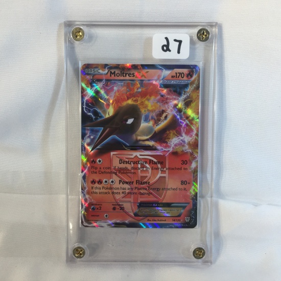Collector Modern 2012 Pokemon Trading Game Card - MoltresEX HP170 Pokemon Game Card