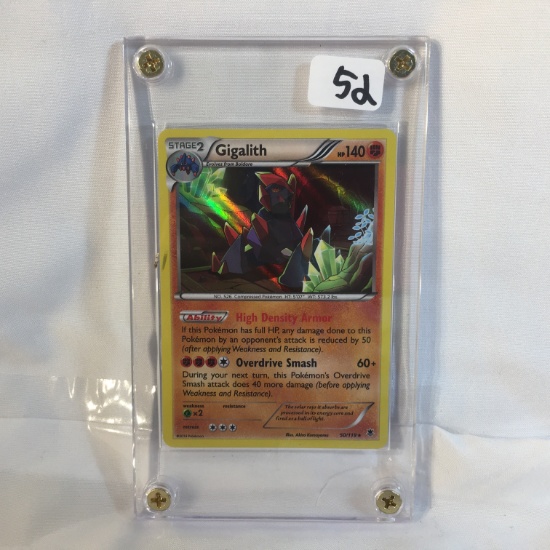 Collector Modern 2014 Pokemon Trading Game Card - Gigalith HP140 Pokemon Game Card 50/119
