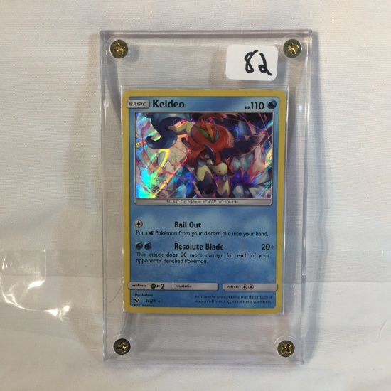 Collector Modern 2017 Pokemon Trading Game Card - Basic Keldeo HP110 Pokemon Game Card 26/73