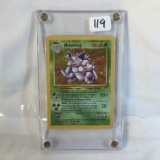 Collector Modern 1999 Nintendo Pokemon Trading Game Card - Stage2 Nidoking HP90 Pokemon Card 11/102