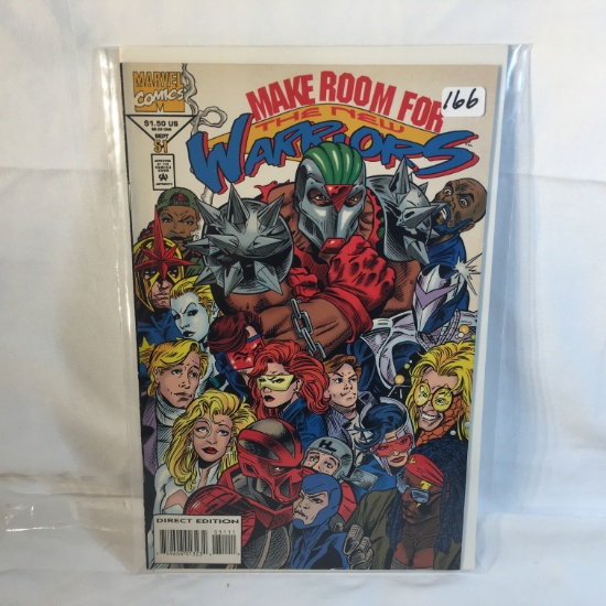 Collector Modern Marvel Comics Make Room For The New Warriors Comic Book No.51