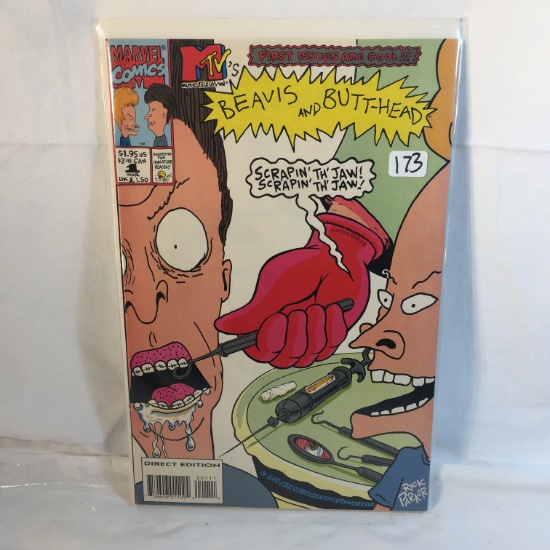 Collector Modern Marvel Comics Beavis And Butt-Head Comic Book No.1