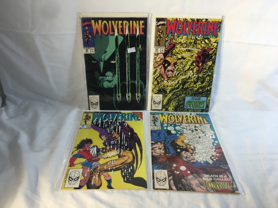 Lot of 4 Pcs Collector Modern Marvel Comics Wolveirne Comci Books No.19.20.22.23.