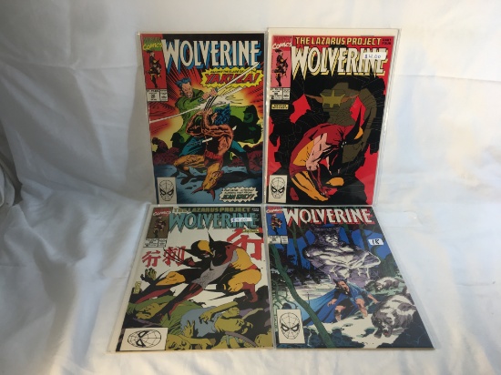 Lot of 4 Pcs Collector Modern Marvel Comics Wolveirne Comci Books No.25.28.30.32.