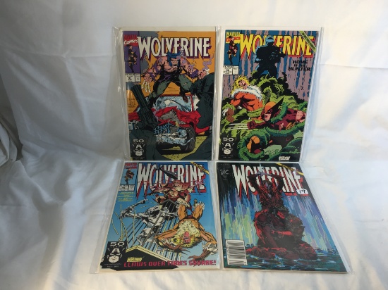 Lot of 4 Pcs Collector Modern Marvel Comics Wolveirne Comci Books No.43.45.46.47.