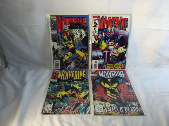 Lot of 4 Pcs Collector Modern Marvel Comics Wolveirne Comci Books No.67.69.72.73.