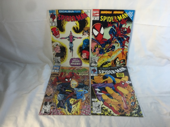 Lot of 4 Pcs Collector Modern Marvel Comics Spide-man Comic Books No.17.18.24.25.
