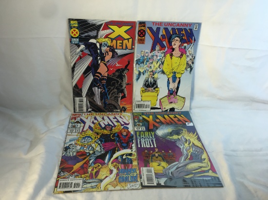 Lot of 4 Pcs Collector Modern Marvel Comics The uncanny X-Men Comic Books No.314.315.318.319.
