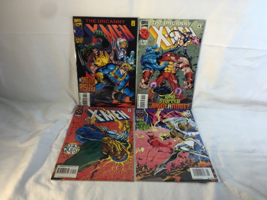 Lot of 4 Pcs Collector Modern Marvel Comics The uncanny X-Men Comic Books No.1.321.322.323.