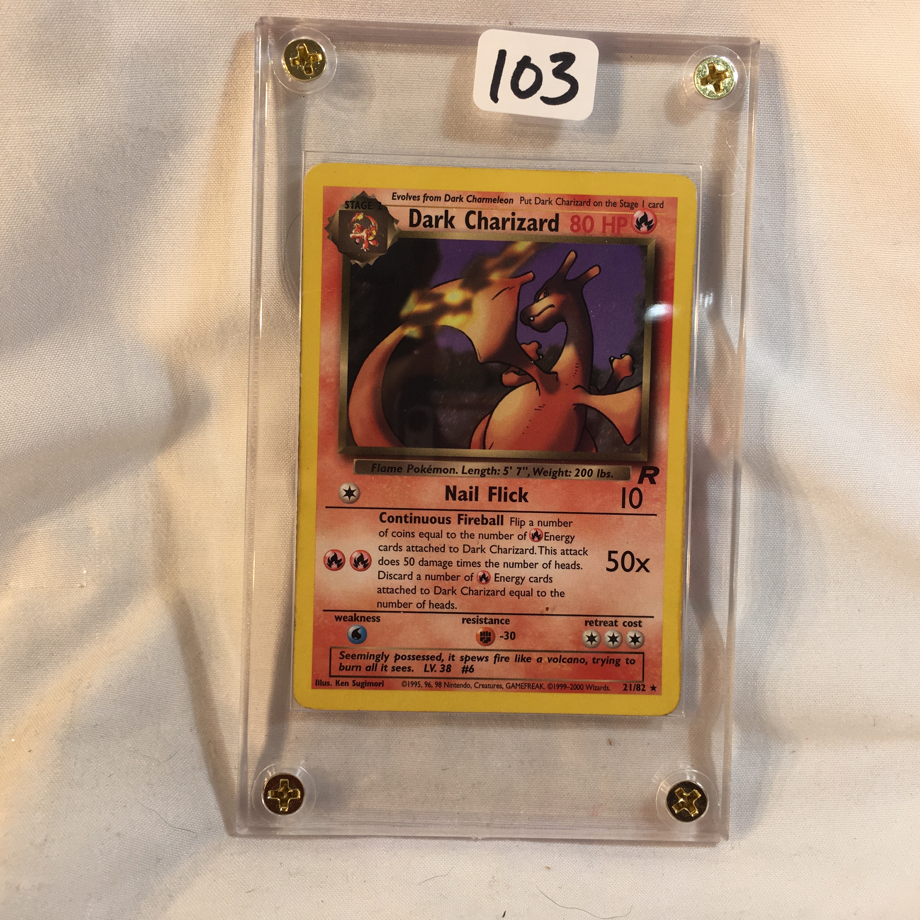Collector Modern 1995 Pokemon TCG Stage 2 Dark | Proxibid