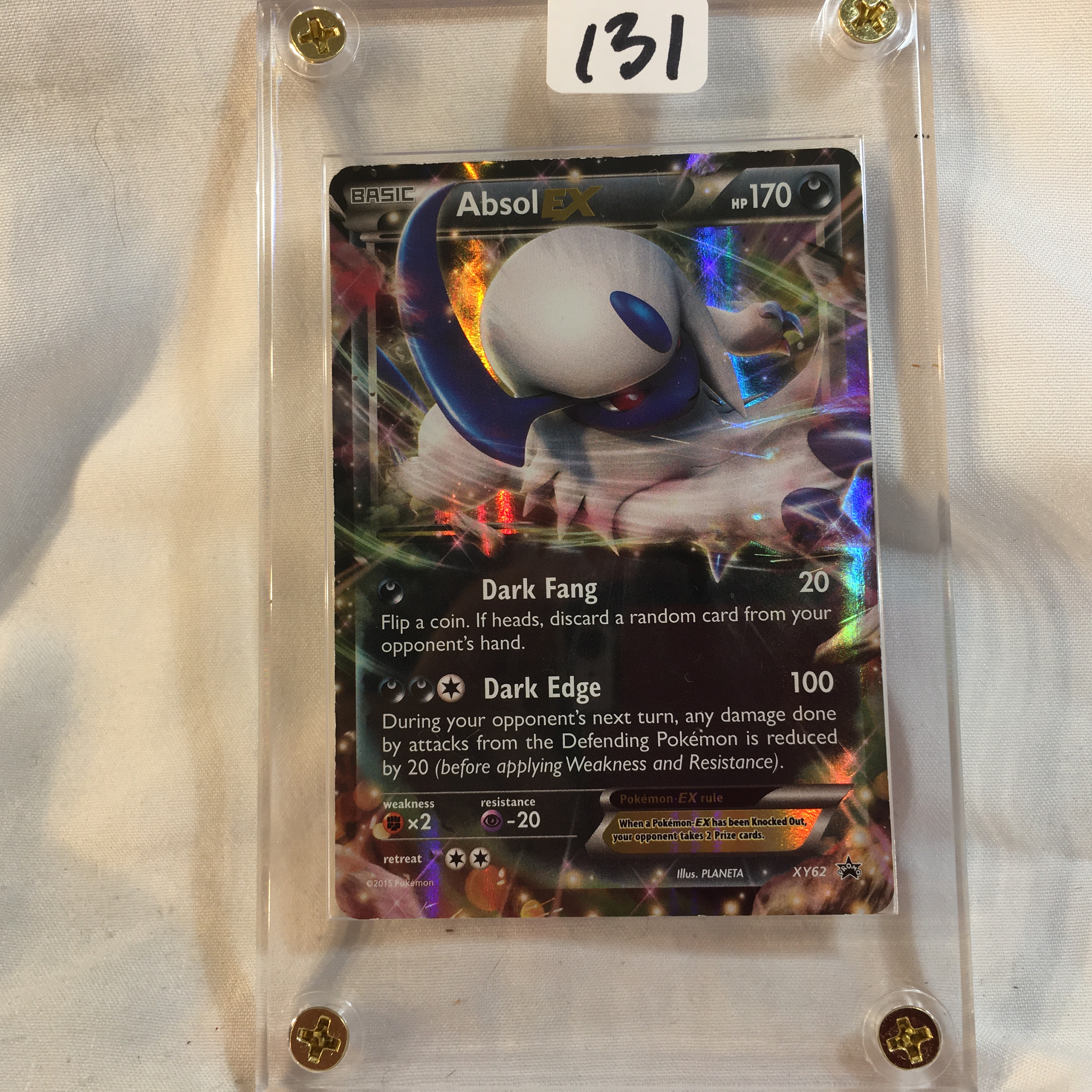 absol ex pokemon card Amazon.com: Pokemon - Absol ex 214/197 - Obsidian Flames - Ultra Rare main image 1