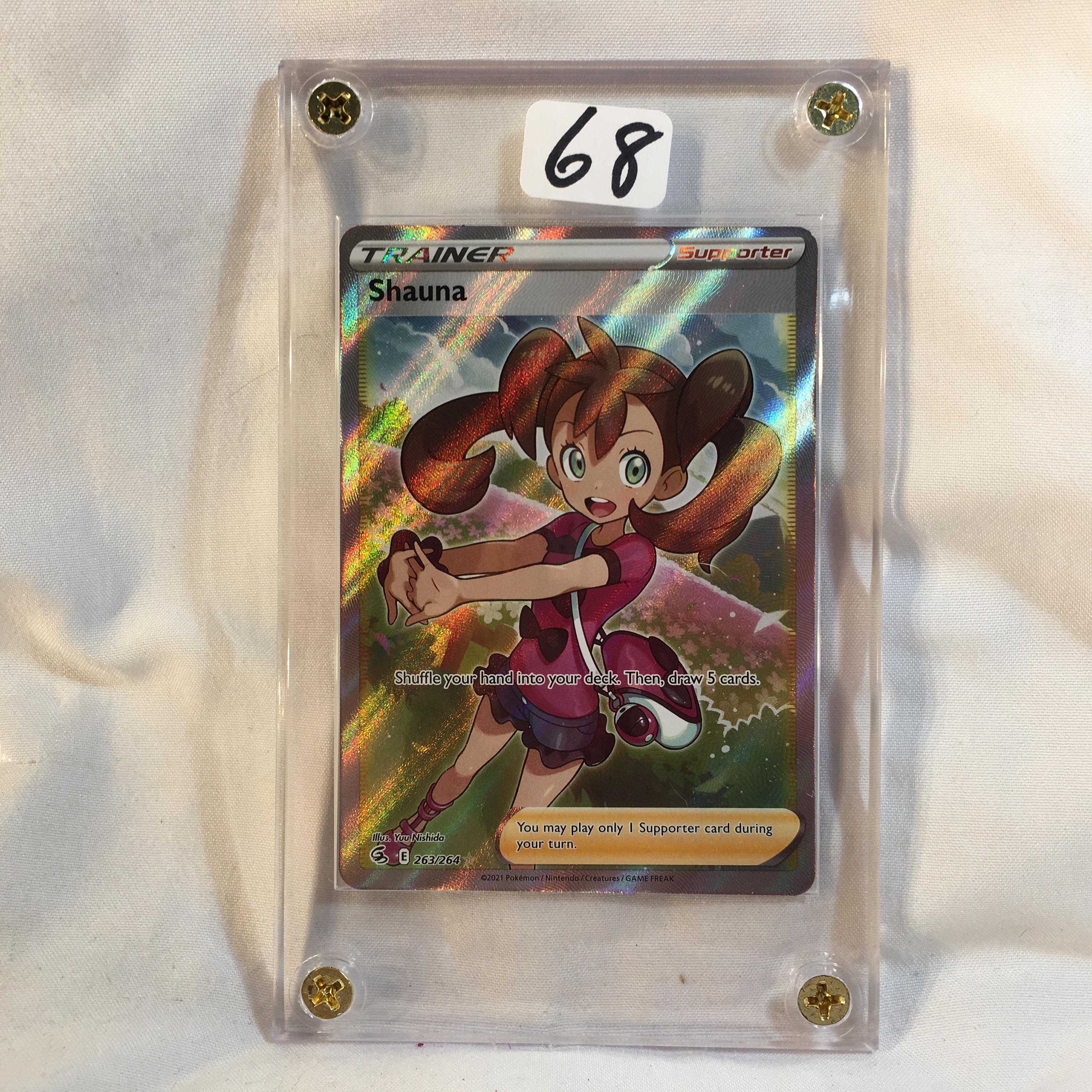 pokemon card shauna Amazon.com: Shauna 240/264 - Fusion Strike - Pokemon Trainer Card Lot