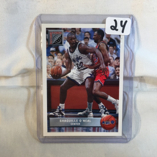 Collector Vintage 1993 Upper Deck Future Forces Shaquille O'Neal NBA Sports Card