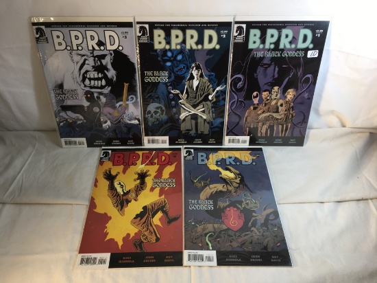 Lot of 5 Collector Modern Dark Horse Comics B.P.R.D The Black Goddess Comic Books No.1.2.3.4.5.