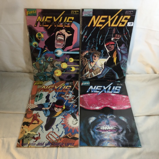 Lot of 4 Collector Modern First Comics Nexus Comic Books No.10.28.29.30.