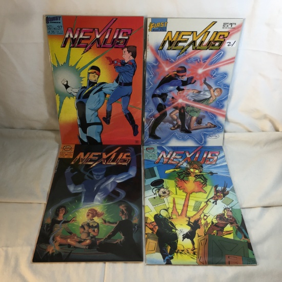 Lot of 4 Collector Modern First Comics Nexus Comic Books No.36.37.38.39.