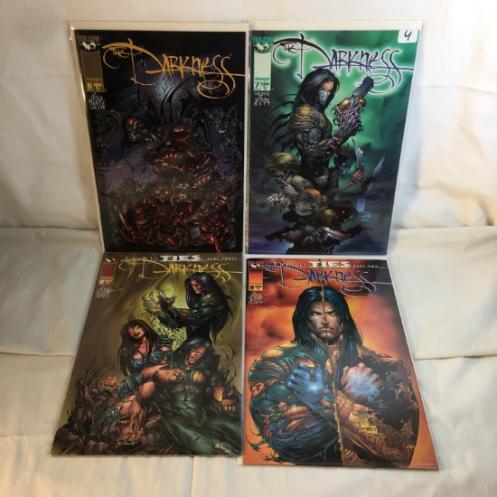 Lot Of 4 Collector Modern Top Cow The Darkness Comic Books No.7.8.9.10.