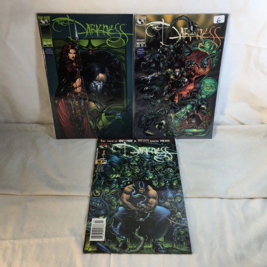 Lot Of 3 Collector Modern Top Cow The Darkness Comic Books No.15.16.40.