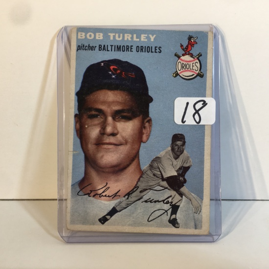 Collector Vintage Topps Baseball Sport Card Bob Turley #85 Baseball Sport Card