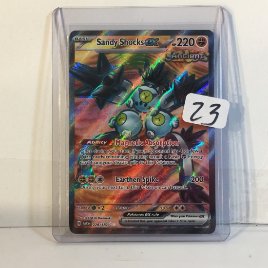 TCG  Pokemon/Nintendo/Creatures/Game Freak 2023 Basic Sandy Shock Ex HP220 Card228/182