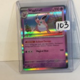 Collector Modern 2023 Pokemon TCG Stage 1 Wigglytuff 084/193 Holo Trading Card