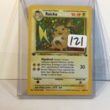 Collector Modern 1995 Pokemon TCG Stage 1 Raichu 14/62 Holo Trading Card