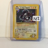 Collector Modern 1995 Pokemon TCG Stage 1 Lt. Surge's Magneton 8/132 Holo Trading Card