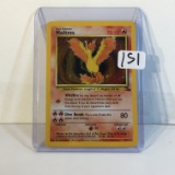 Collector Modern 1995 Pokemon TCG Basic Moltres 12/62 Holo Trading Card