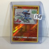Collector Modern 2019 Pokemon TCG Basic Riolu 102/214 Holo Trading Card