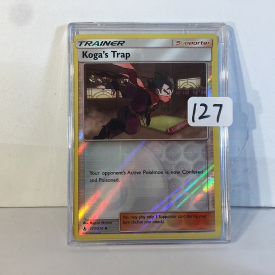 Collector Modern 2019 Pokemon TCG Trainer Supporter Koga's Trap 177/214