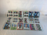 Lot of 18 Pcs Collector Vintage  MLB Baseball  Sport Trading Assorted Cards & Players - See Photos