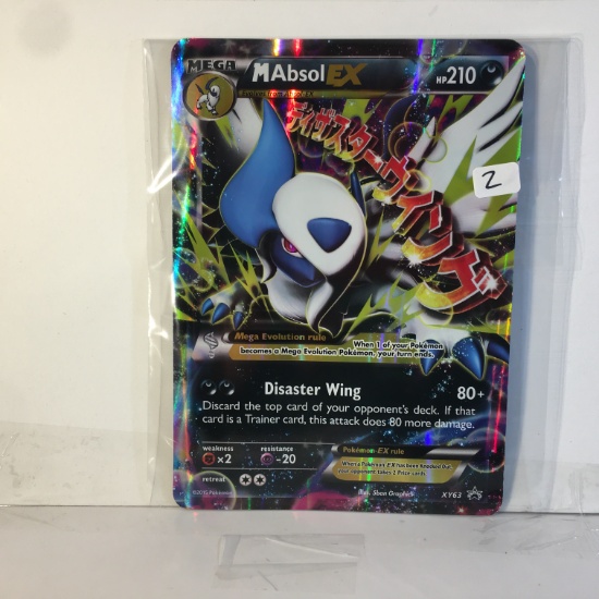 Collector Modern 2015 Large Pokemon Mega MabsolEX HP210 Disater Wing TCG Card XY63