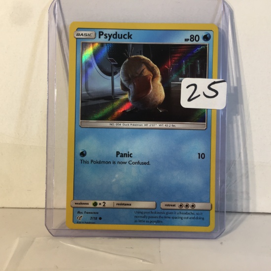 Collector 2019 Pokemon TCG Basoc Psyduck HP80 Panic Trading Game Card 7/18