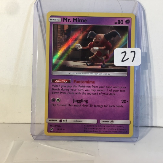 Collector 2019 Pokemon TCG Basic Mr. Mine HP80 Juggling Trading Game Card 11/18