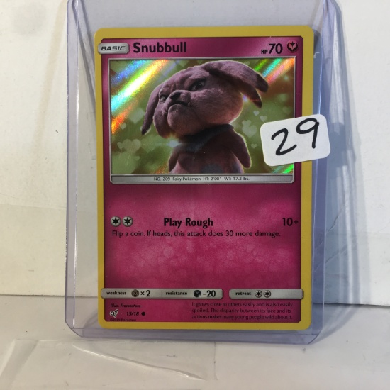 Collector 2019 Pokemon TCG Basic Snubbull HP70 Play Rough Trading Game Card 15/18