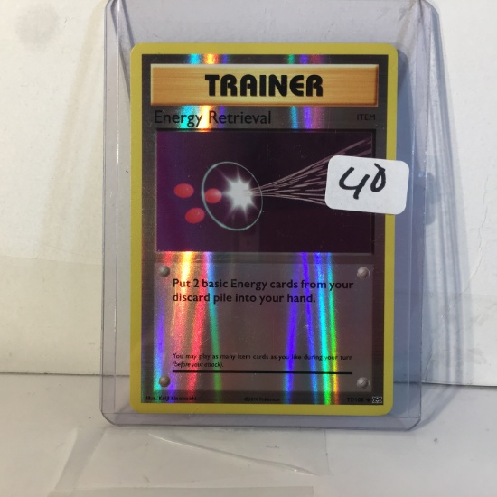 Collector 2016 Pokemon TCG Trainer Energy Retrieval Pokemon Trading Card Game 77/108