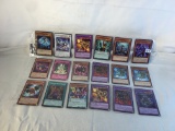 Lot of 18 Pcs Collector YU-Gi-Oh Assorted Trading Card Game - See Pictures
