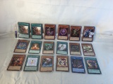 Lot of 18 Pcs Collector YU-Gi-Oh Assorted Trading Card Game - See Pictures