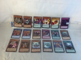 Lot of 18 Pcs Collector YU-Gi-Oh Assorted Trading Card Game - See Pictures