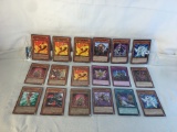 Lot of 18 Pcs Collector YU-Gi-Oh Assorted Trading Card Game - See Pictures