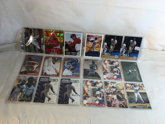 Lot of 18 Pcs Collector Modern MLB Baseball  Sport Trading Assorted Cards & Players -See Pictures