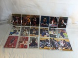 Lot of 18 Pcs Collector Modern NBA Basketball Sport Trading Assorted Cards & Players -See Pictures