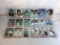 Lot of 18 Pcs Collector Vintage  MLB Baseball  Sport Trading Assorted Cards & Players - See Photos