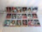 Lot of 18 Pcs Collector Vintage  MLB Baseball  Sport Trading Assorted Cards & Players - See Photos