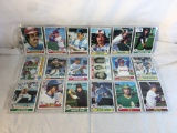 Lot of 18 Pcs Collector Vintage  MLB Baseball  Sport Trading Assorted Cards & Players - See Photos