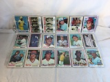 Lot of 18 Pcs Collector Vintage  MLB Baseball  Sport Trading Assorted Cards & Players - See Photos